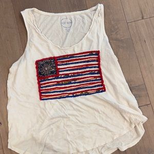 Lucky Brand Flag Tank